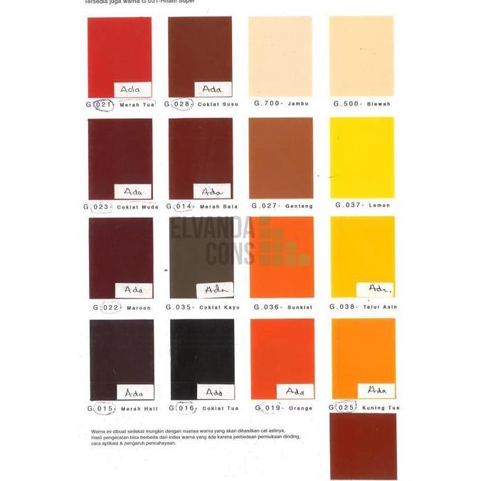 New- AGA Cat Genteng/Seng/Cat Kolam Waterproofing Anti Bocor Roof Paint