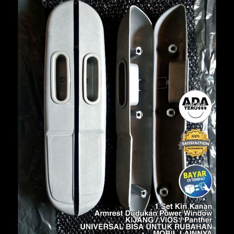 Armrest 1 Set Kiri Kanan Pegangan Pintu Mobil Dudukan Power Window Kijang/Panther/Vios/Espass Dll De