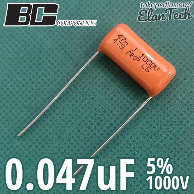 Kapasitor Tone Gitar 0.047uF 47nF 473 Philips BC MKP 1000V 5ElanTech