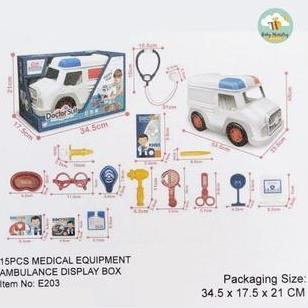 YOFI DOCTOR SUIT FUN MEDICAL PLAY TOYS / MAINAN ANAK Original