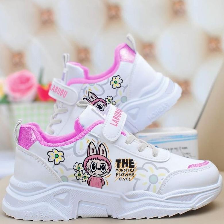 CUCI GUDANG SEPATU ANAK LABUBU/SEPATU SEKOLAH ANAK SD/TK SEPATU SNEAKERS ANAK