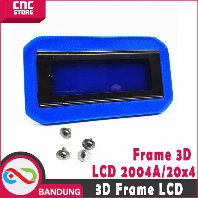 2004 20 X 4 LCD FRAME AKRILIK CASE 20X4 LCD BIRU