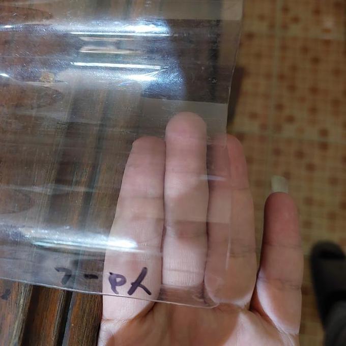 FIBER GELOMBANG TEBAL 1 MM TRANSPARAN BENING murah