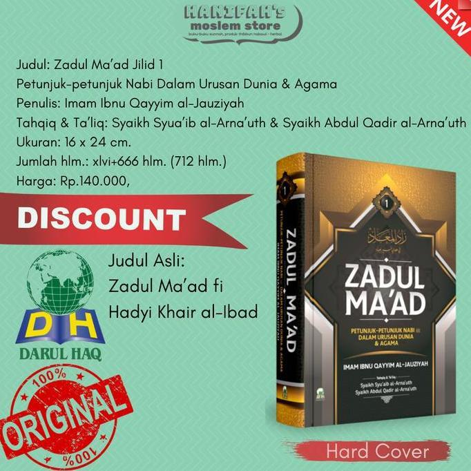 Zadul Maad / Zadul Ma Ad / Zadul Ma'ad Darul Haq Jilid 1 Original