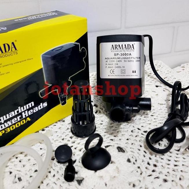 ARMADA SP3000A SP 3000A mesin pompa air celup aquarium aquascape 3000
