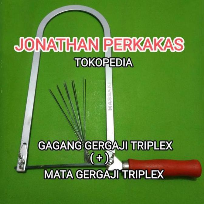 gergaji triplek/gagang gergaji triplex/gergaji triplek set