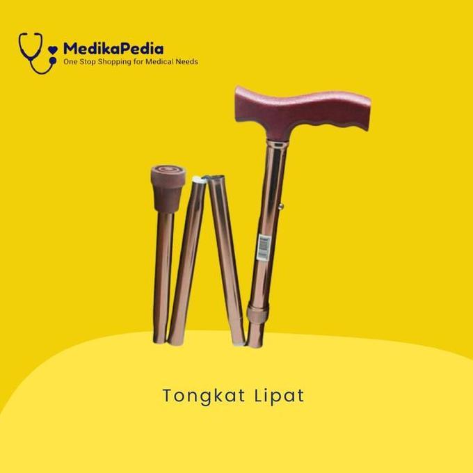 Tongkat Lipat Orang Tua Onemed 808 / Alat Bantu Jalan / Walker