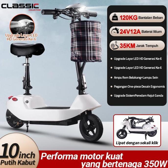OWZY terbaru Skuter Elektrik /Skuter Listrik dewasa / Electric Scooter/Foldable Smart Balance Wheel 