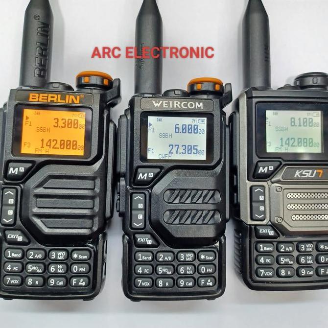 HT Berlin BL-558 Walkie Talkie Original UNLOCK SEMUA FREQUENCI