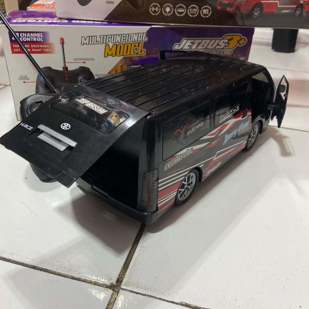 New Deals Mobil Remote Control Hiace Travel Car Rc Basuri Telolet Mainan Mobil Rc