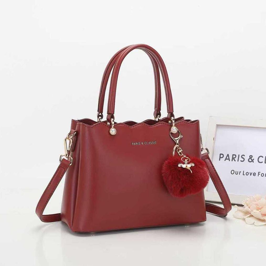 bestpromo paris classic tas wanita fashion import terbaru handbag wanita [pc 93315]