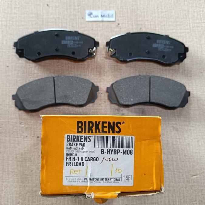 VERNOLAN Brake pad Hyundai H1 H 1 H-1 2008 on depan HYBP M08 merk Birkens