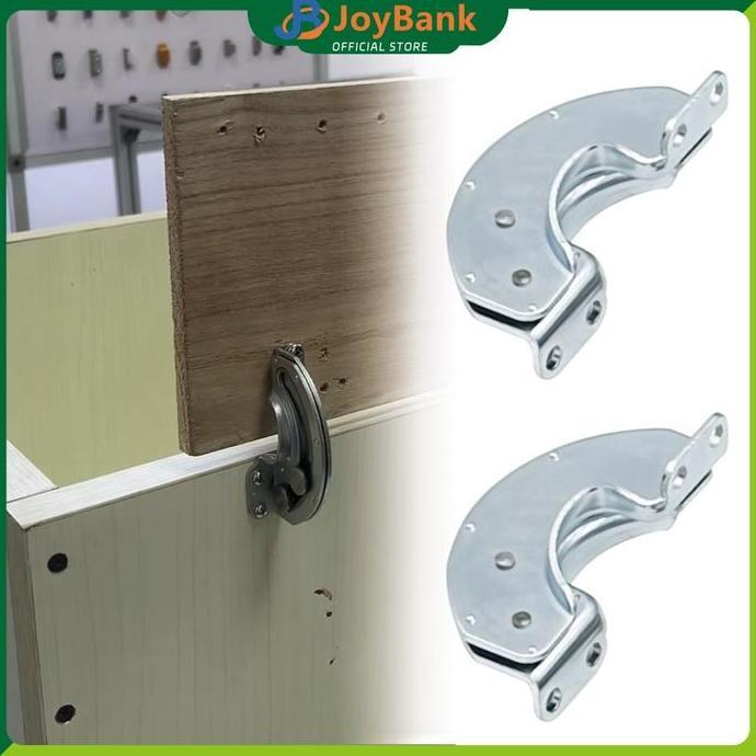 NAZALA Engsel Pintu Sliding 90 Derajat Engsel Galvanis Tahan Karat untuk Pintu Kabinet dan Lemari Da