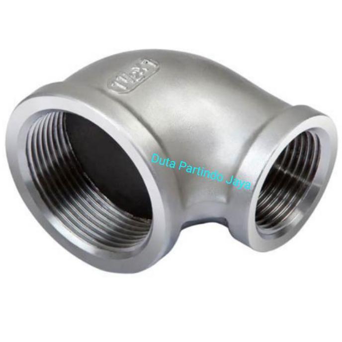 V-Sok Elbow stainless drat 1 x 1/2"(inch)-Elbow reducer stainless