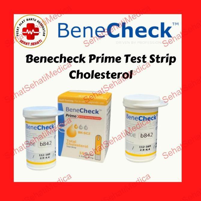 Benecheck Prime Test Strip Cholesterol / Kolesterol / Benecheck Prime