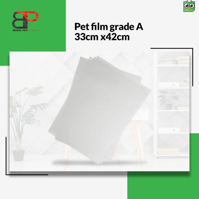 Kertas Transfer Film PET GRADE A DTF 33cm x 42cm