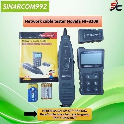 NOYAFA Network cable tester Noyafa NF-8209 / CABLE TESTER LAN