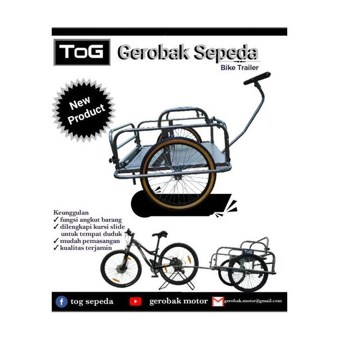 Terlaris Bike Trailer / Gerobak Sepeda Jakarta