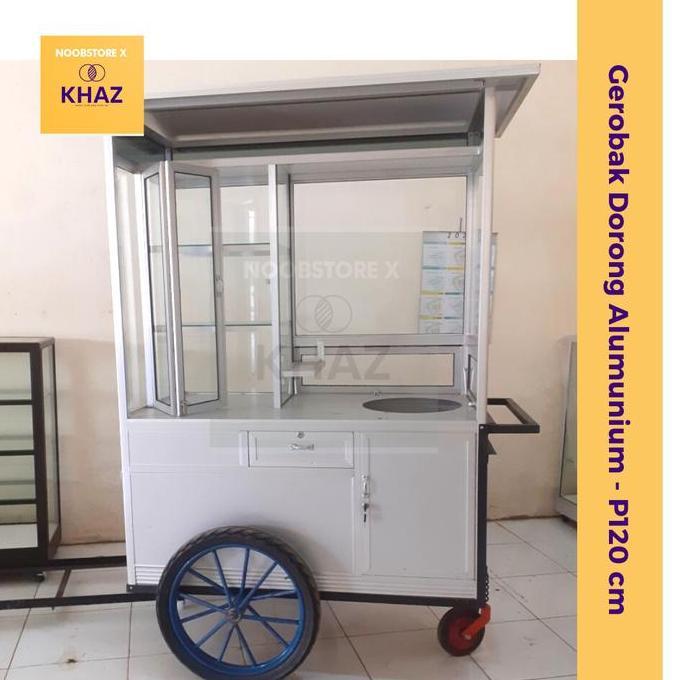 Terlaris Gerobak Alumunium Dorong