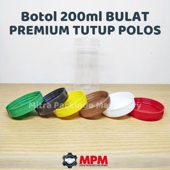 Promo Botol Sambal Dengan Sumpel Tutup Dalam 150 175 200 ml Plastik PET Diskon