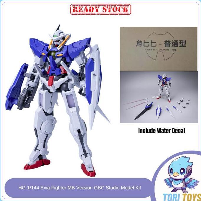 faras.nanda - hg 1/144 exia fighter mb version gbc studio gong fang model kit