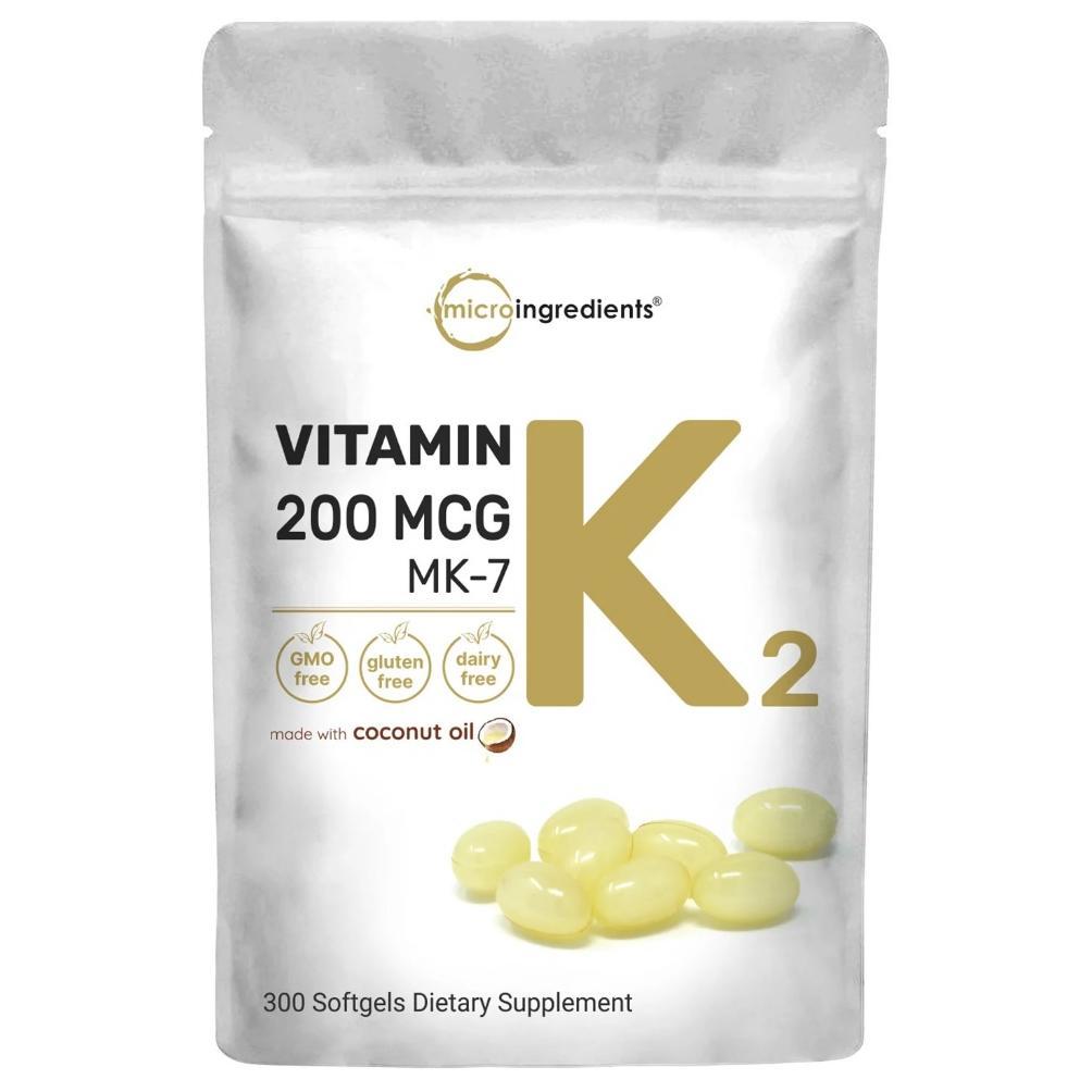  VITAMIN K2 200 MCG MICROINGREDIENTS 300 SOFTGEL