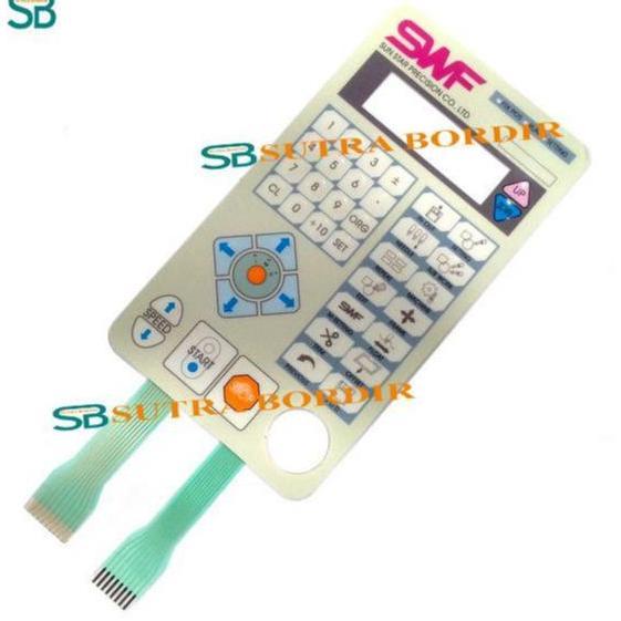 TERBARU - keypad swf sunstar embroidery keypad SWF tombol swf sunstar keyboard swf mesin bordir komp