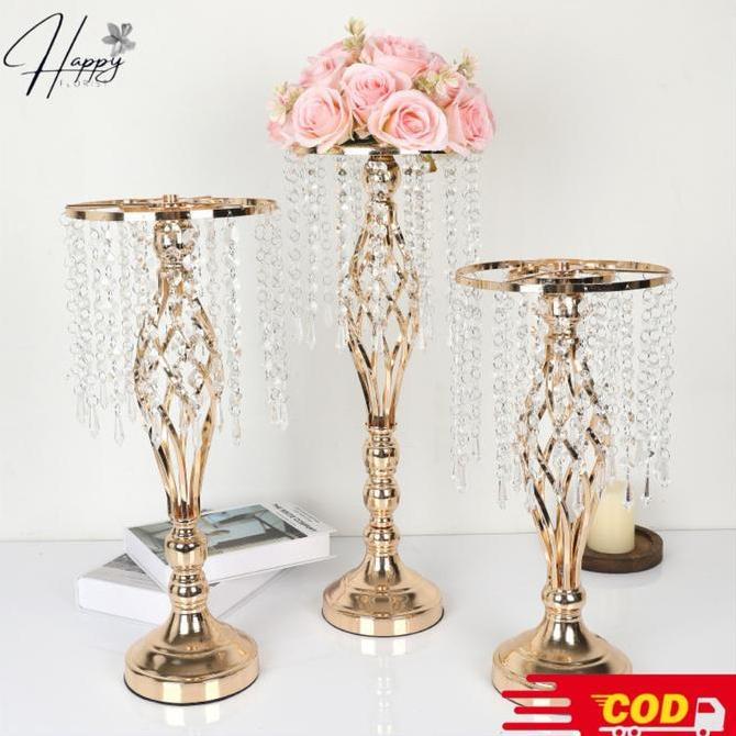 Promo STNDING BUNGA/STANDING BUNGA DEKORASI/STANDING BUNGA BESI (VIP-49) Vas Flower Diskon