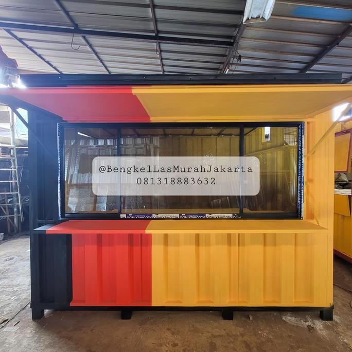 Terlaris Stand Booth Semi Container / Kontainer 3X2.5X2.5 Knockdown