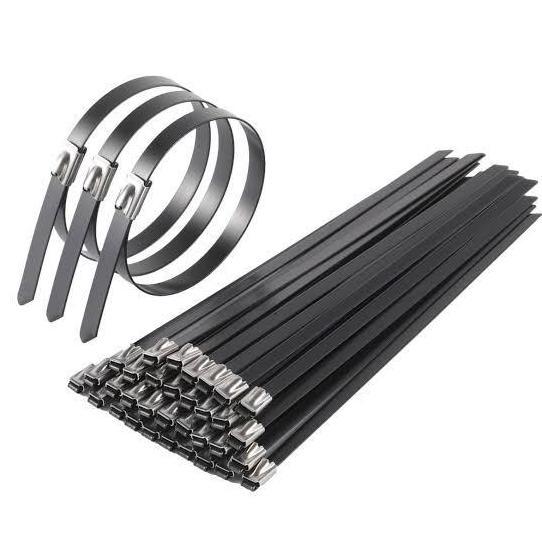 Ready Cable ties stainless PVC Coated 7.9 x 500 mm Vee Lock