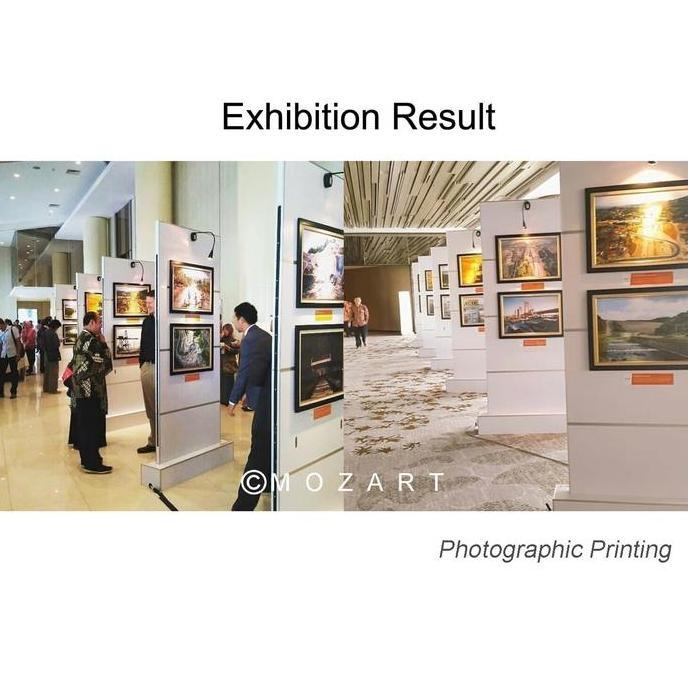 Paket Cetak Foto Kanvas dan Bingkai Frame ukuran 50x60 A2 20R SSL murah
