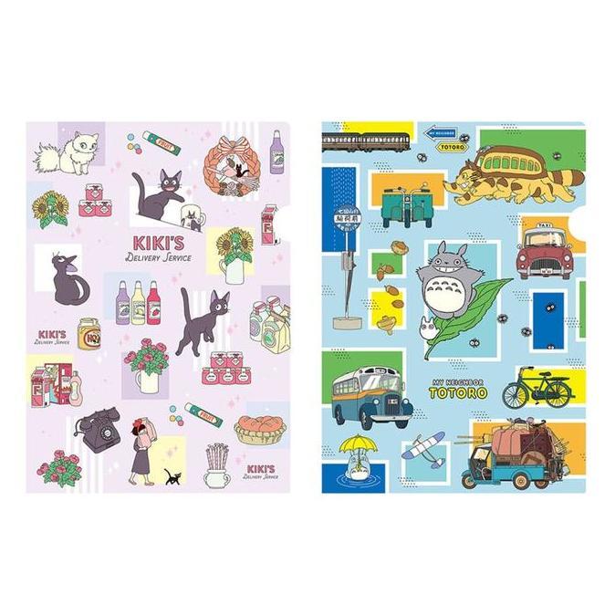 Ready File Holder A4 Studio Ghibli Kiki Jiji Map Kertas Limited Edition