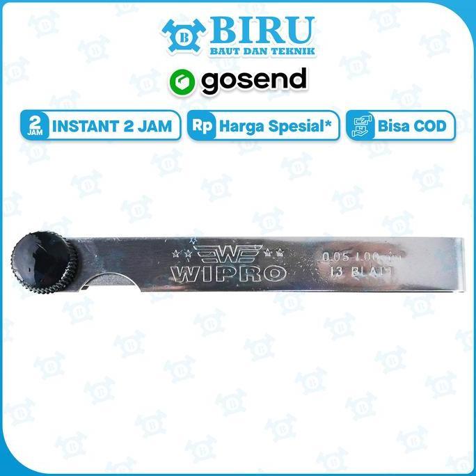 WIPRO Feeler Gauge 13 Blades / Puller / Fuller 13pcs