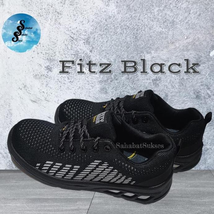 Sepatu Safety JOGGER FITZ BLACK S1P SRC