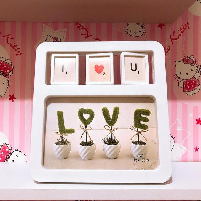 Bingkai  Foto  Kecil 4 Frame / Frame Minimalis 4 Frame Kecil Model Meja murah