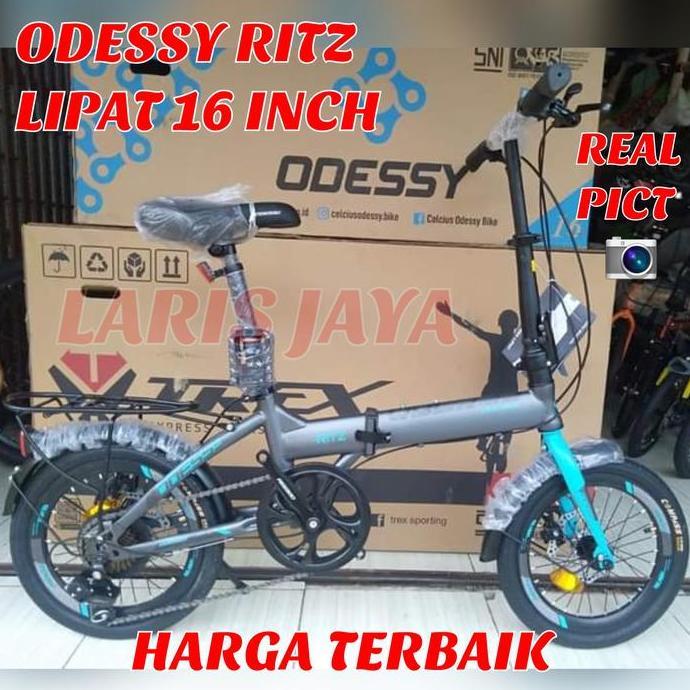 Terlaris Lipat 16 Odessy Ritz , Sepeda Lipat 16 Inch Odessy Ritz , Sepeda Lipat Folding 16 Odessy Ri