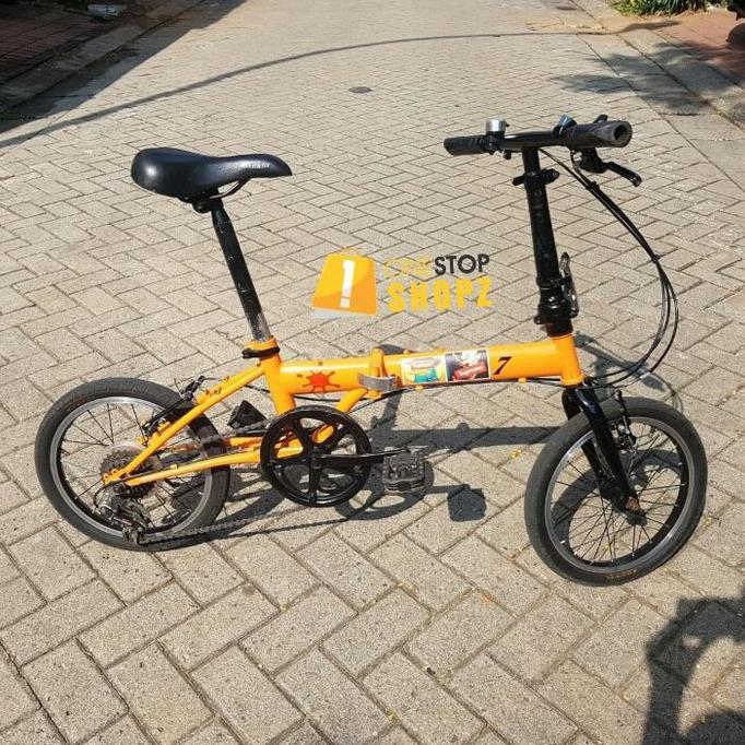 Terlaris Element Folding Dash 16 Inch Second Sepeda Lipat Original