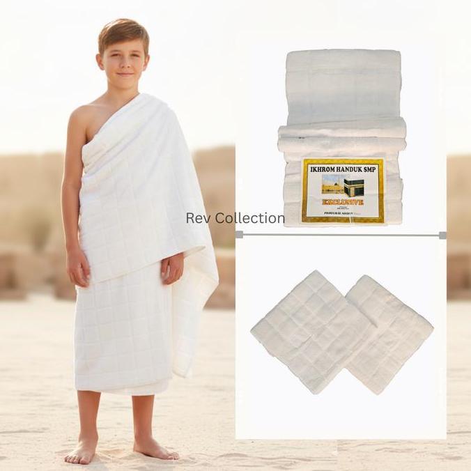 Kain Ihram Anak SMP Ihram Manasik Perlengkapan Haji dan Umroh Kain Ihram Anak Termurah