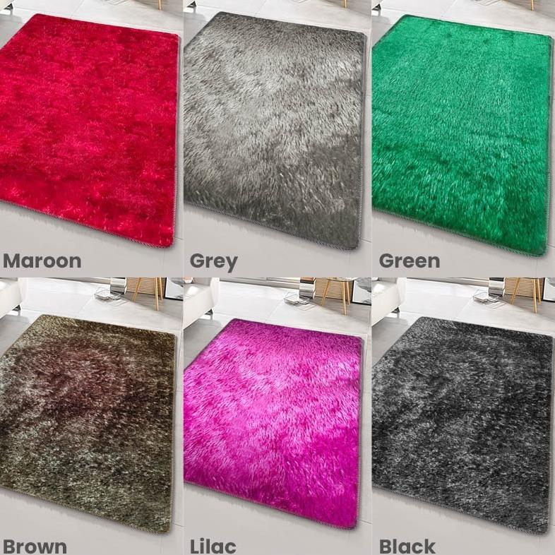 [DLUXE LIVE] KARPET RASFUR BUSA MALAYSIA UK. 90 X 150, 120 X 180, 180 X 200 KETEBALAN 2,8CM
