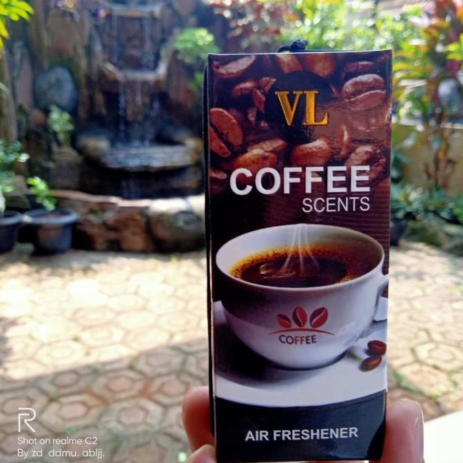 Allthebest- VL SCENTS CAR FRESHNER PARFUM MOBIL AROMA KOPI