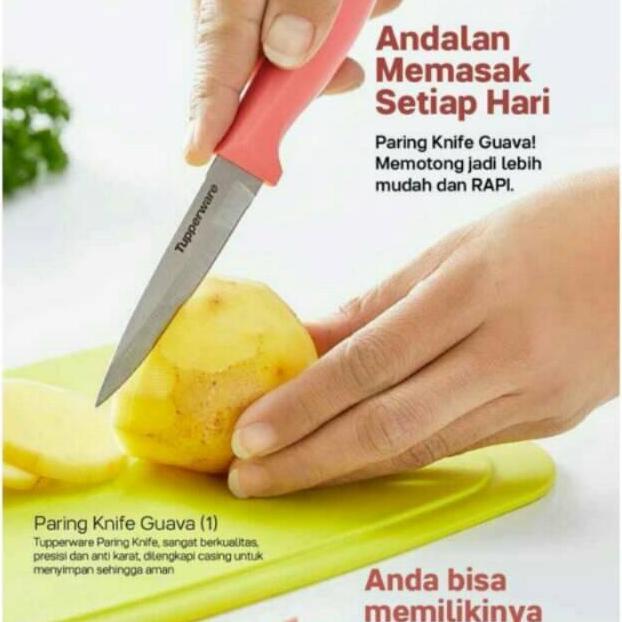 Bestgood- Tupperware asian pro, paring, knife, peeler dll original
