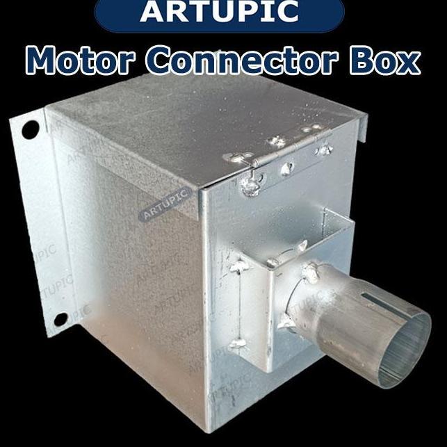 Motor Connector Box Penghubung Dinamo menuju Pipa Auger Pakan Otomatis Ayam Broiler Pedaging