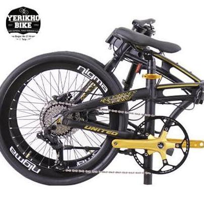 Terlaris Sepeda Lipat Folding Bike 20 United Nigma V