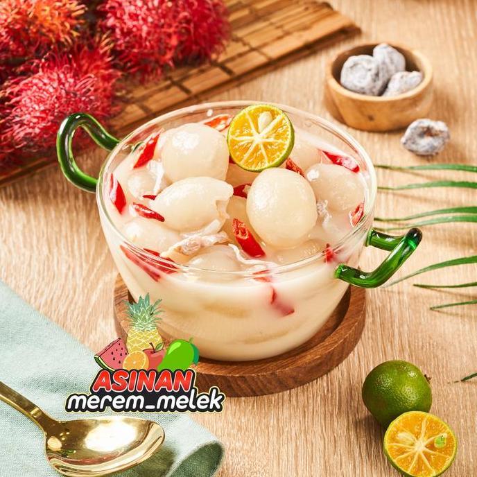 Asinan Rambutan Merem Melek Potongan Kiamboy Spesial Aman Ibu Hamil