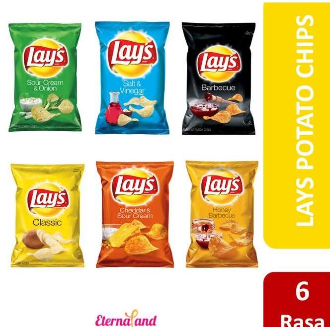 Lays Sna Lays Keripik Kentang Usa