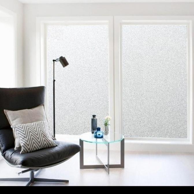 Stiker Untuk Kaca Pintu Sanblast Sunblast Sandblast Polos Buram Es