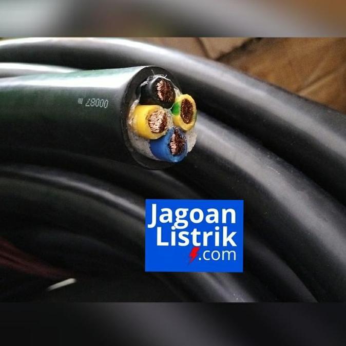 Promo Supreme Kabel NYYHY 4x25 mm Kabel Listrik Serabut NYYHY 4 x 25 mm Hitam (per meter) Diskon