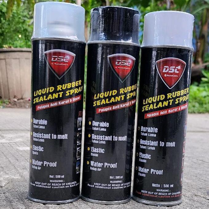 RAJAOPELAS - DSC RUBBER SEALANT SPRAY CAT ANTI KARAT / PENAMBAL ATAP BOCOR WATERPROOF