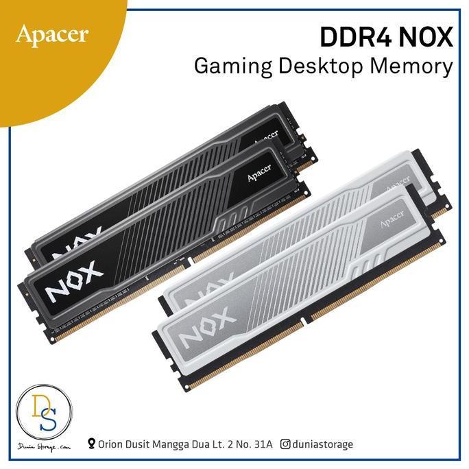 APACER Longdimm NOX 16GB (2X8GB) DDR4 3200 MHz Dual Channel