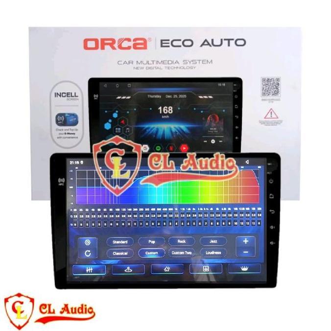 Head Unit Android ORCA Eco Auto Series 10 Inch Allnew Ertiga/XL7 Ram 4/64GB
